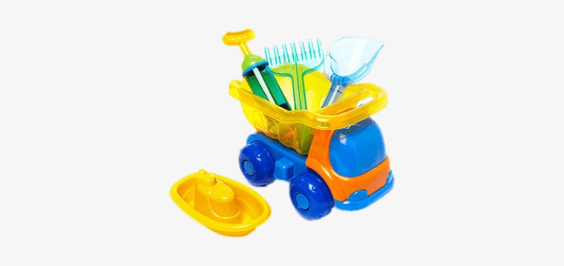 Beach Toys And Truck - Toy, transparent png