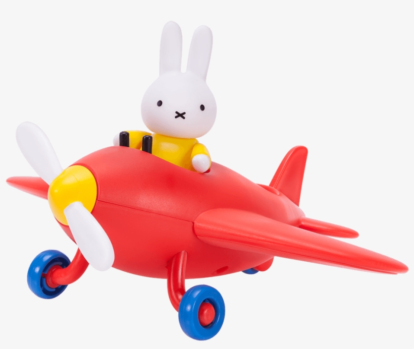 Miffy Little Red Plane - Transparent Toy Plane, transparent png