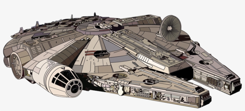 Star Wars Png - Falcon Star Wars Png, transparent png