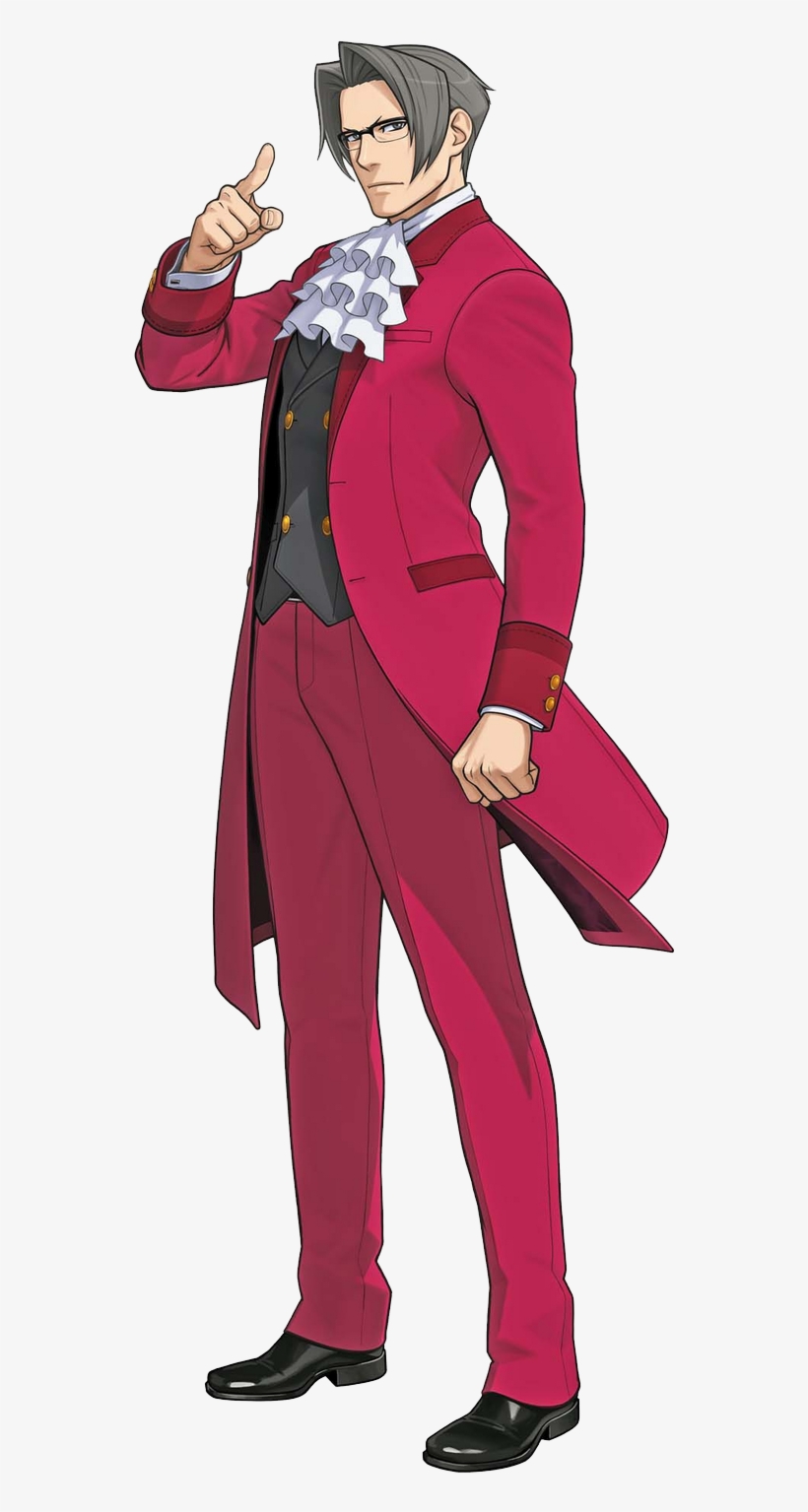 03, August 27, 2016 - Miles Edgeworth Spirit Of Justice, transparent png