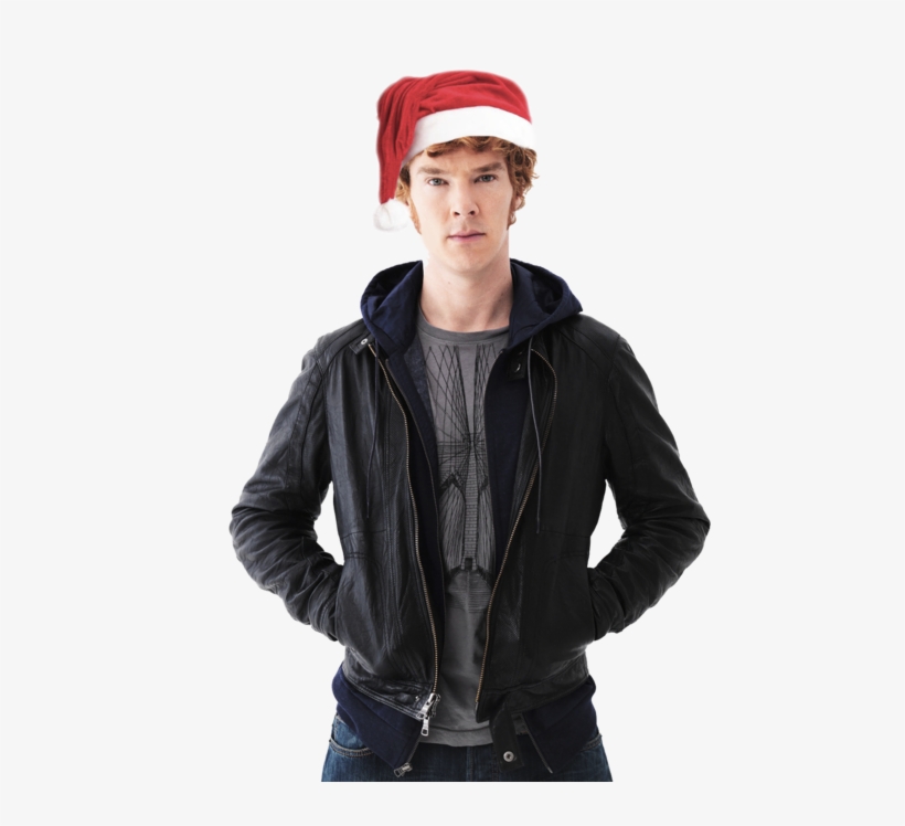 Hey Guys Have A Transparent Benedict For Christmas - Benedict Cumberbatch In Hood, transparent png