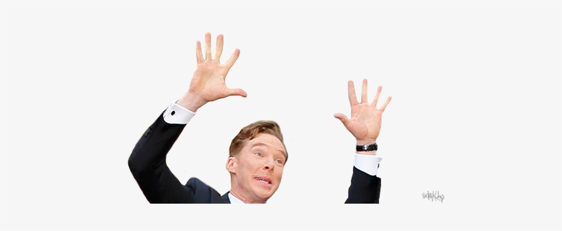 - //fapslock☆fujoshi - Benedict Cumberbatch Photobomb Png Transparent, transparent png