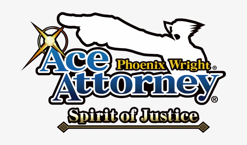 Ace Attorney - Phoenix Wright Ace Attorney Spirit Of Justice Logo, transparent png