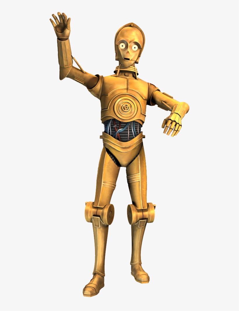 Star Wars Png Images Free Download Clip Art Stock - C3po The Clone Wars, transparent png
