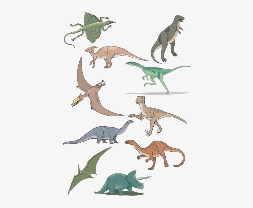 Dinosaurs Clip Art - Dinosaur Cartoon Art Pillow Case, transparent png