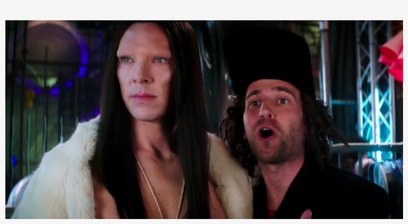 Benedict Cumberbatch Surge Irreconhecível No Trailer - Benedict Cumberbatch With 2 Fans, transparent png