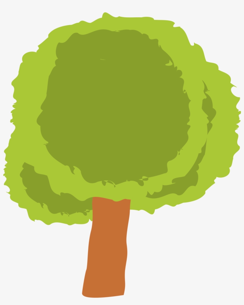 Short Tree - Clip Art Short Tree, transparent png