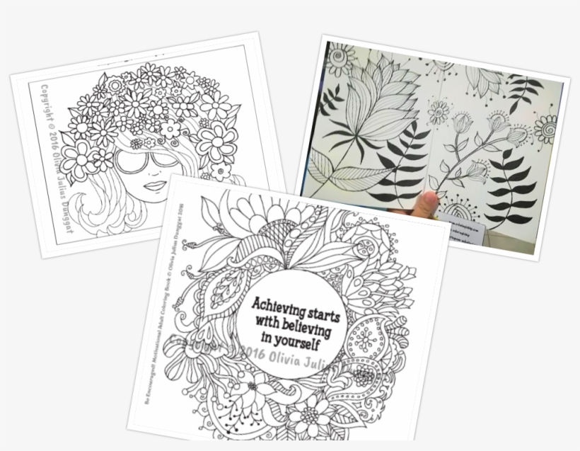 You Can Also Color Your Doodles Like This - Drawing, transparent png