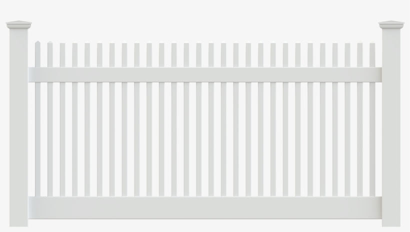 1 1/2″ New England Picket Straight - Monochrome, transparent png