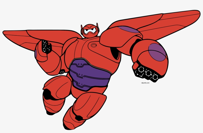 Baymax Hiro Winner Png Clipart - Big Hero 6 Baymax Clipart, transparent png