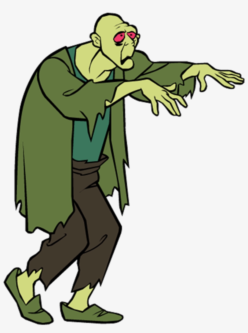 The Zombie From "which Witch Is Which - Monstruos De Scooby Doo, transparent png