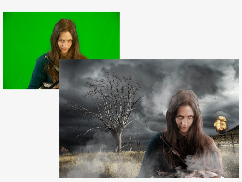 A Green Screen Photo Edited For Barbara Raap For Her, transparent png