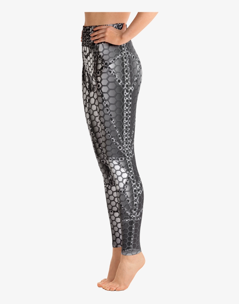 Armor Honeycomb With Chainmaille Leggings, transparent png