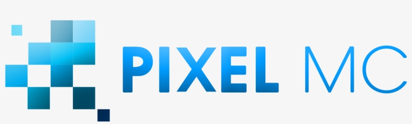 Pixel Mc Logo Textured, transparent png