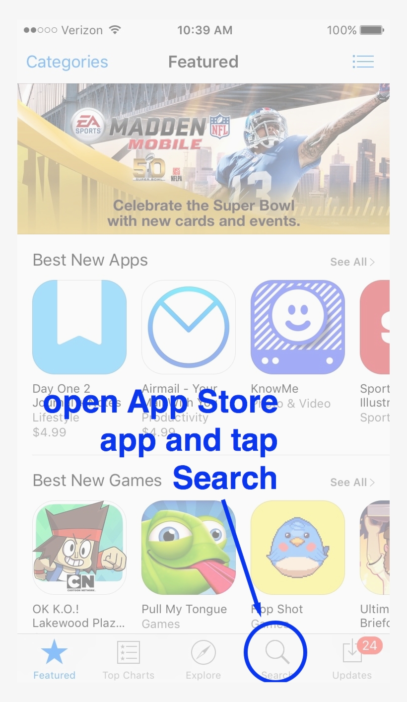 Open The App Store App On Your Iphone Or Ipad, transparent png