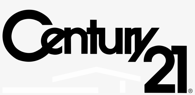 Century 21 Logo Black And White, transparent png