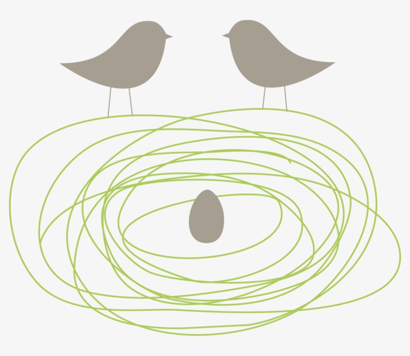 Bird Nest Logo, transparent png