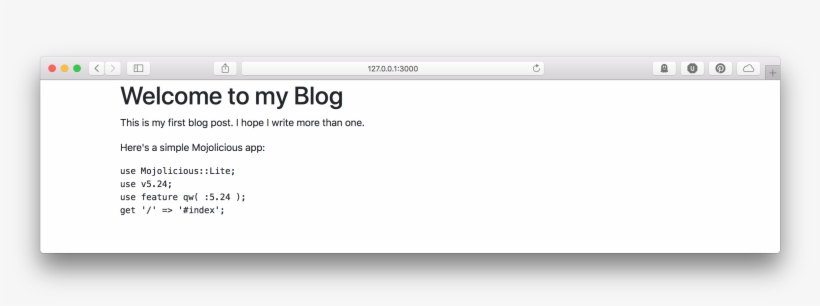 The Rendered Blog Post With Our Template, transparent png