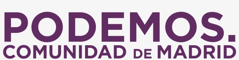 Podemos Comunidad De Madrid, transparent png