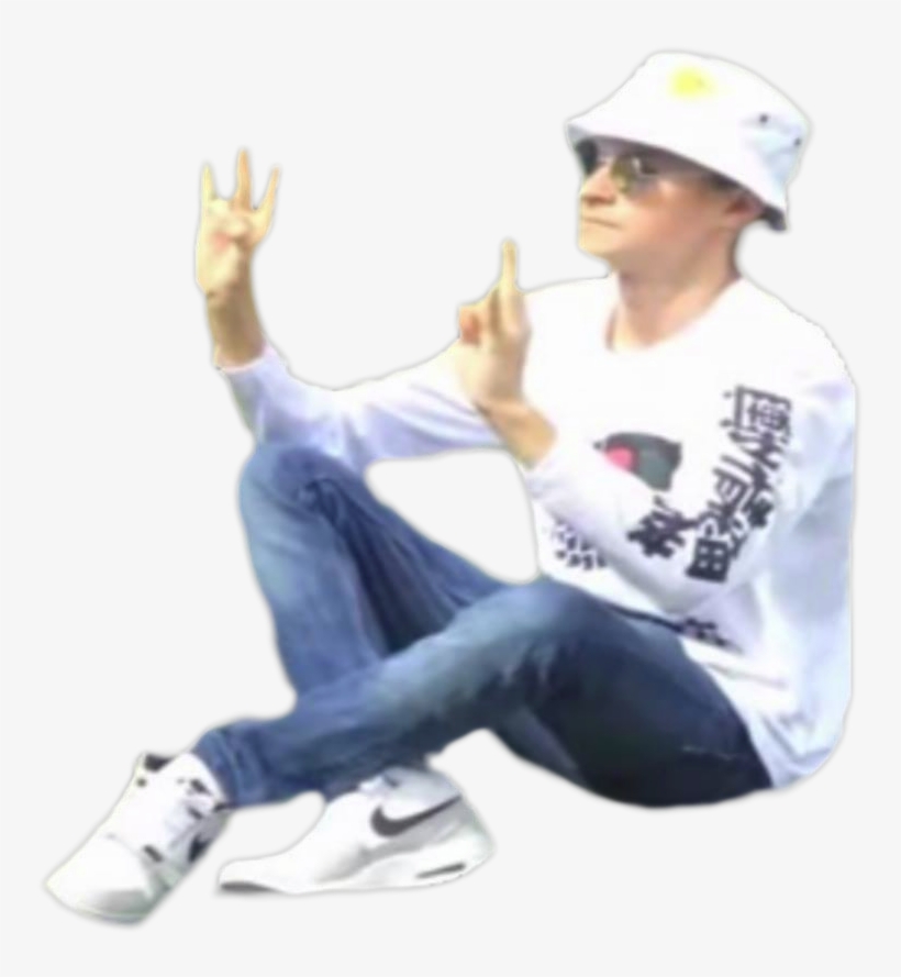 The Transparent Png Of Him Sitting Down, transparent png