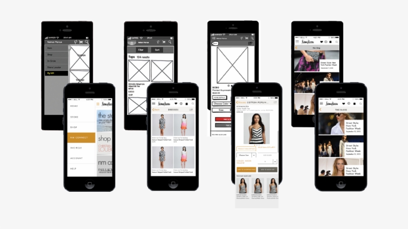 Iphone Wireframes And Mockups, transparent png