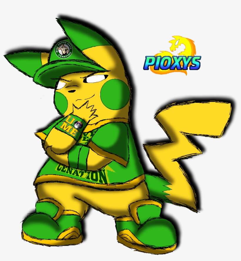 John Pika Cena Transparent Pic, transparent png
