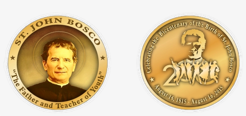 Introducing The Bicentennial Don Bosco Coin, transparent png