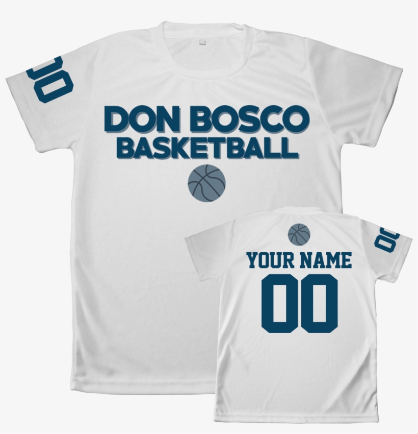 Don Bosco Basketball Dry Fit Shirt, transparent png