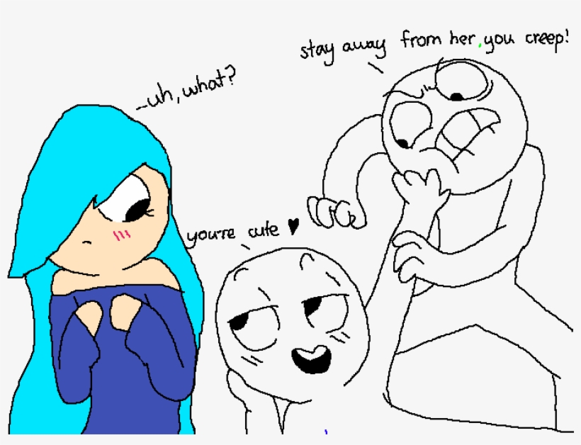 Stay Away From Her Ya Creep, transparent png