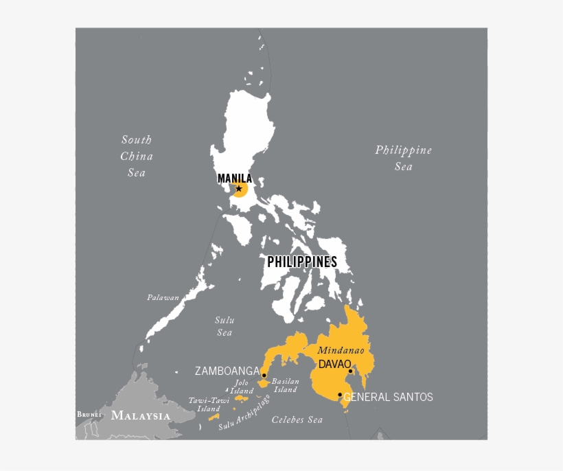 Map Of Abu Sayyaf Group Operational Area, transparent png