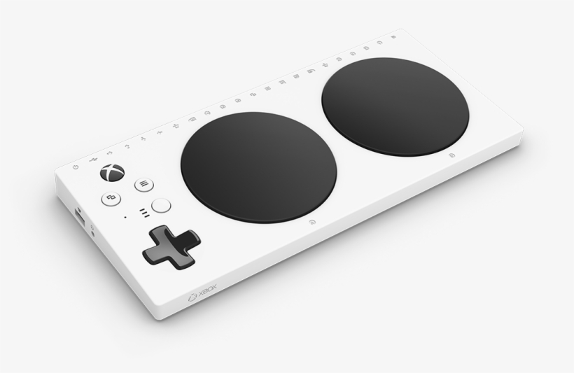 The Xbox Adaptive Controller, Features 2 Large Buttons, transparent png