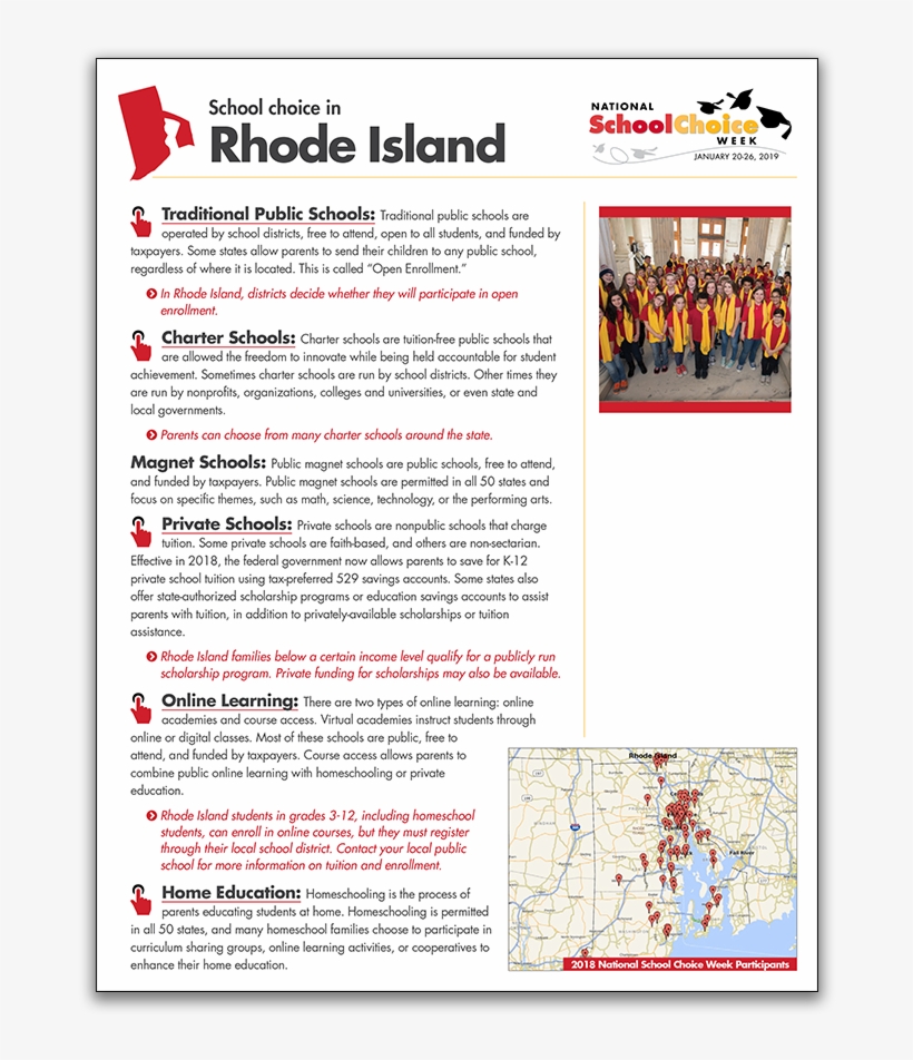 School Choice Options In Rhode Island, transparent png