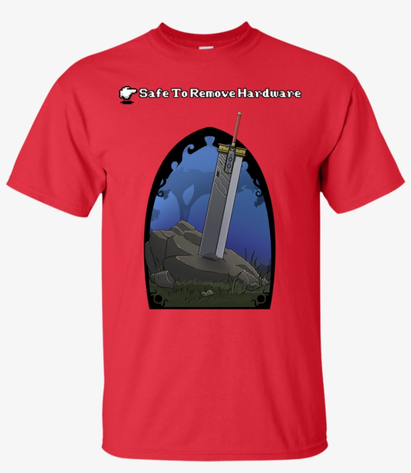 Buster Sword T-shirt, transparent png