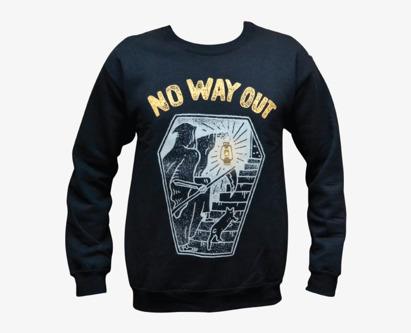 'no Way Out' Sweater, transparent png