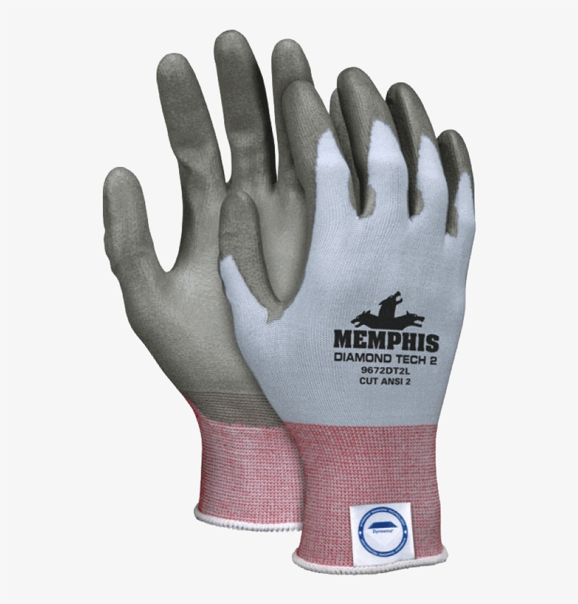 Mcr Safety Memphis Diamond Tech 2 9672dt2 Cut Resistant, transparent png