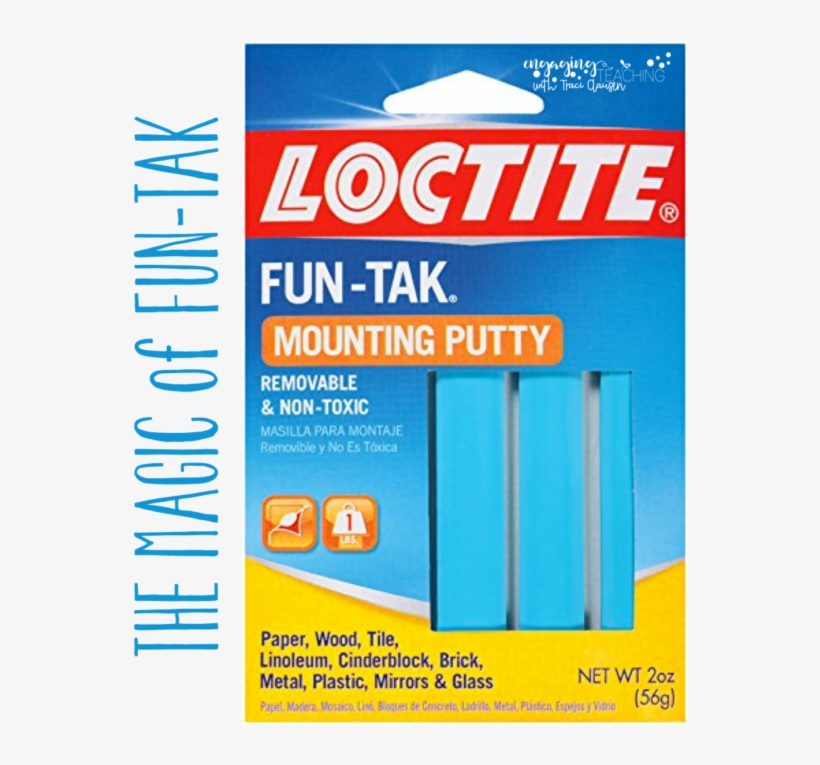 Fun-tak Mounting Putty, transparent png