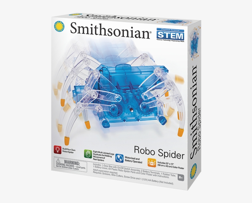 Smithsonian - Robo Spider, transparent png