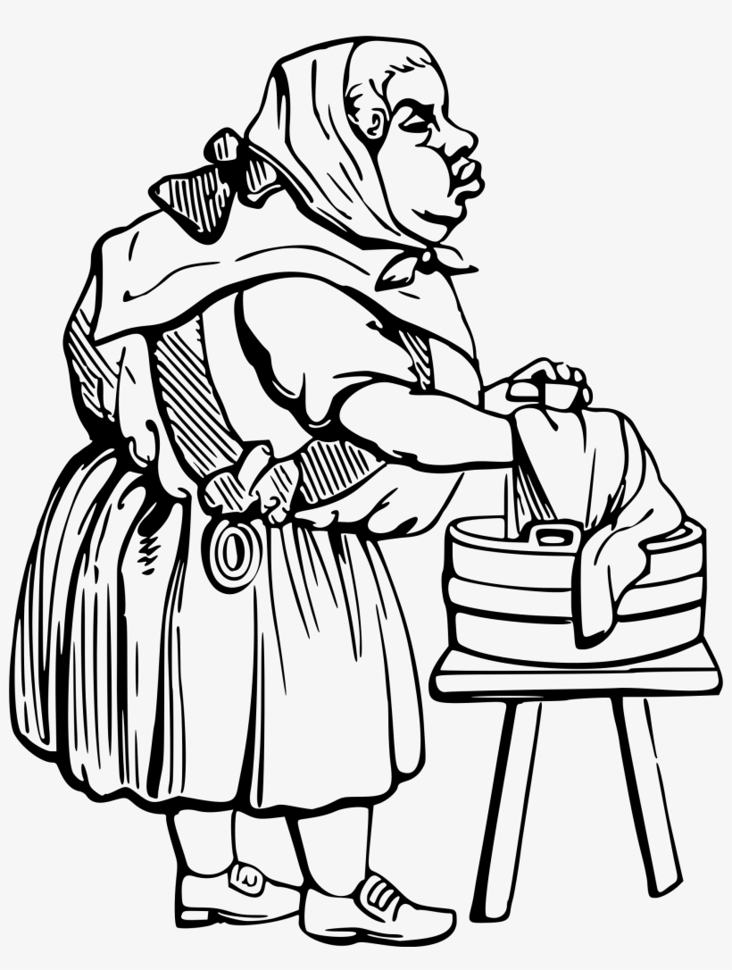 This Free Icons Png Design Of Washer Woman, transparent png
