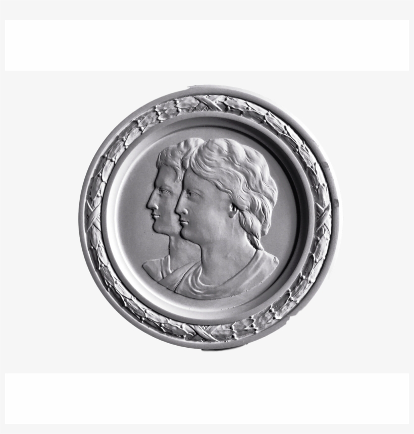 Plaster Cameo Louisxvi 12 1/4" Dia X 1 1/8" Rlf, transparent png
