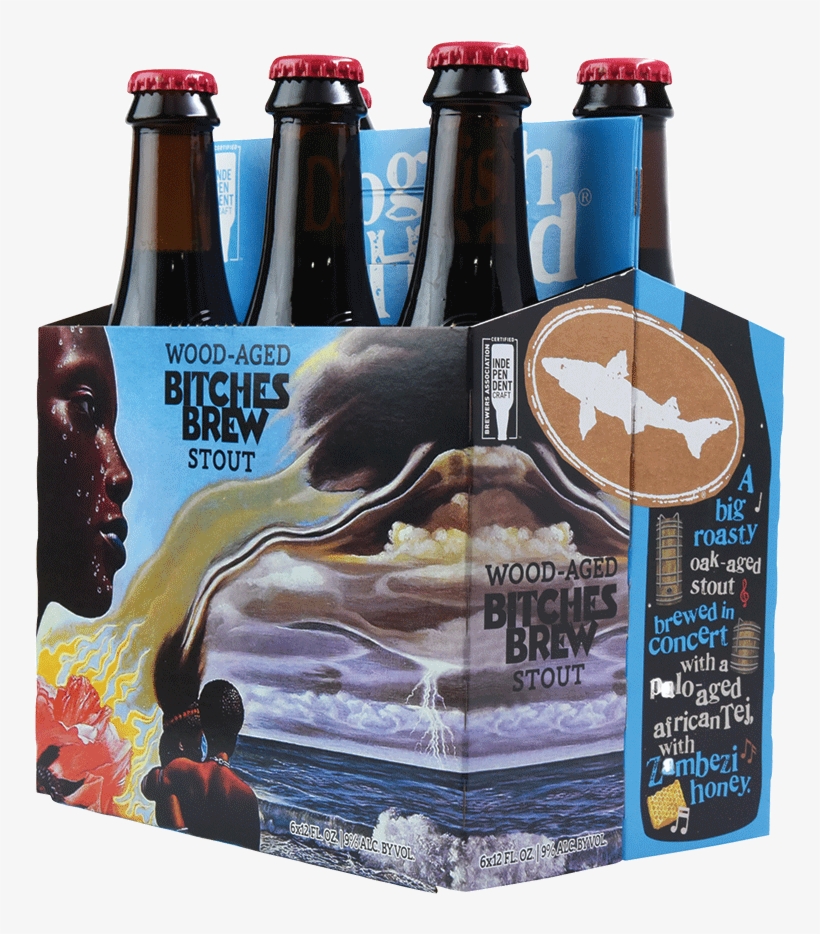 Dogfish Head Wood-aged Bitches Brew Has An Alcohol, transparent png