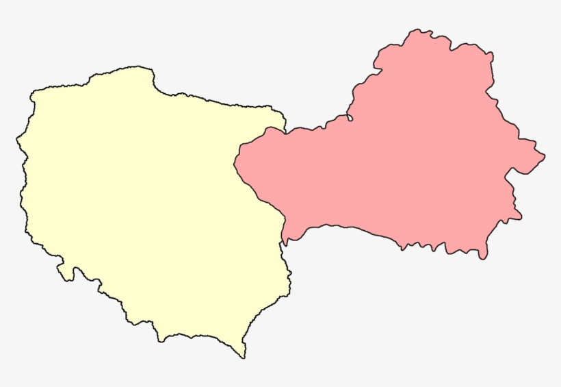 Borders Of Poland And Belarus Before August 1945, transparent png