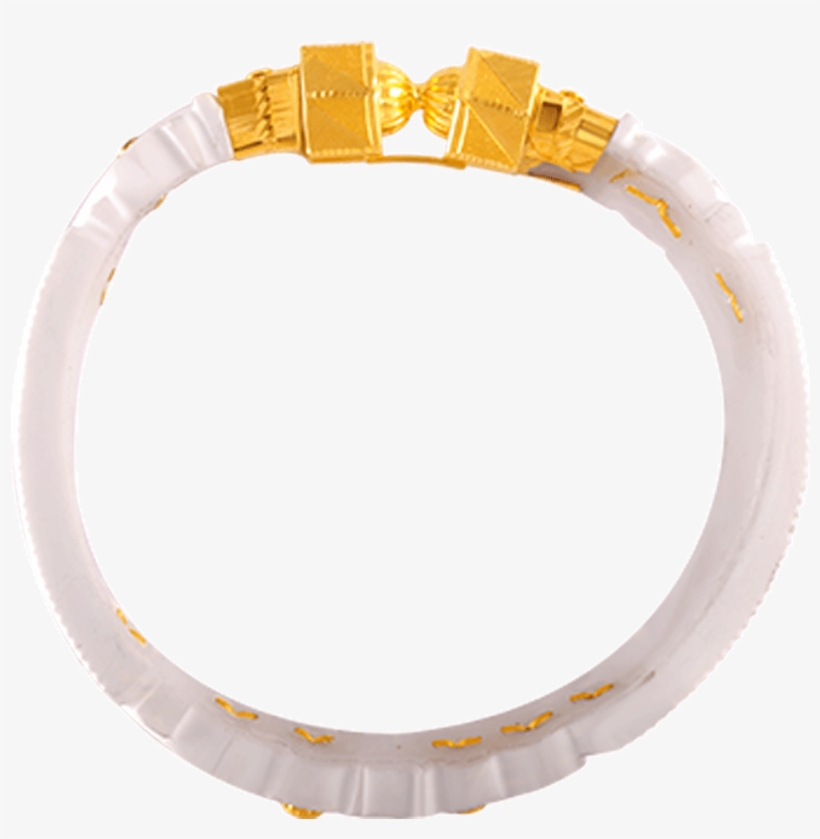 Chandra Jewellers 22k Yellow Gold Sankha Bangle, transparent png