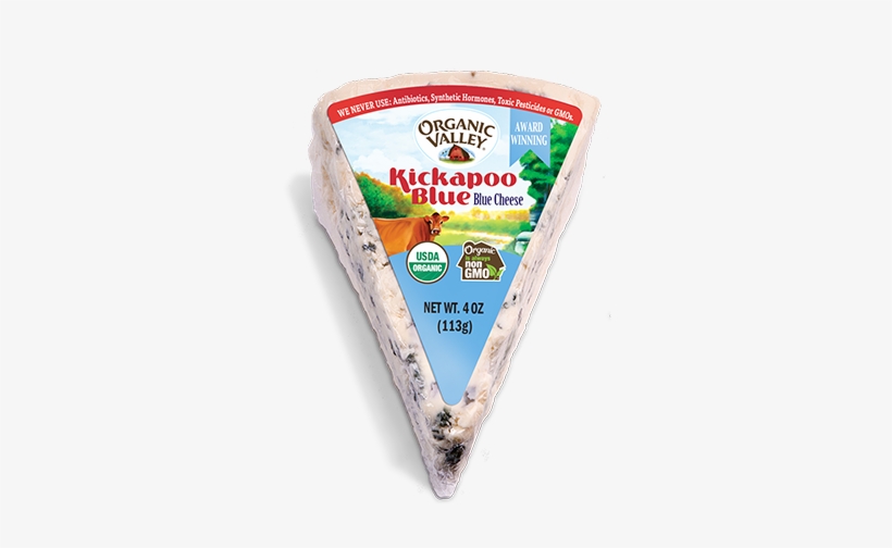 Kickapoo Blue Cheese Wedge 4 Oz, transparent png