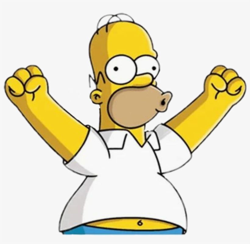Los Simpson Homero @xcataisix Homero Simpson Stickers, transparent png