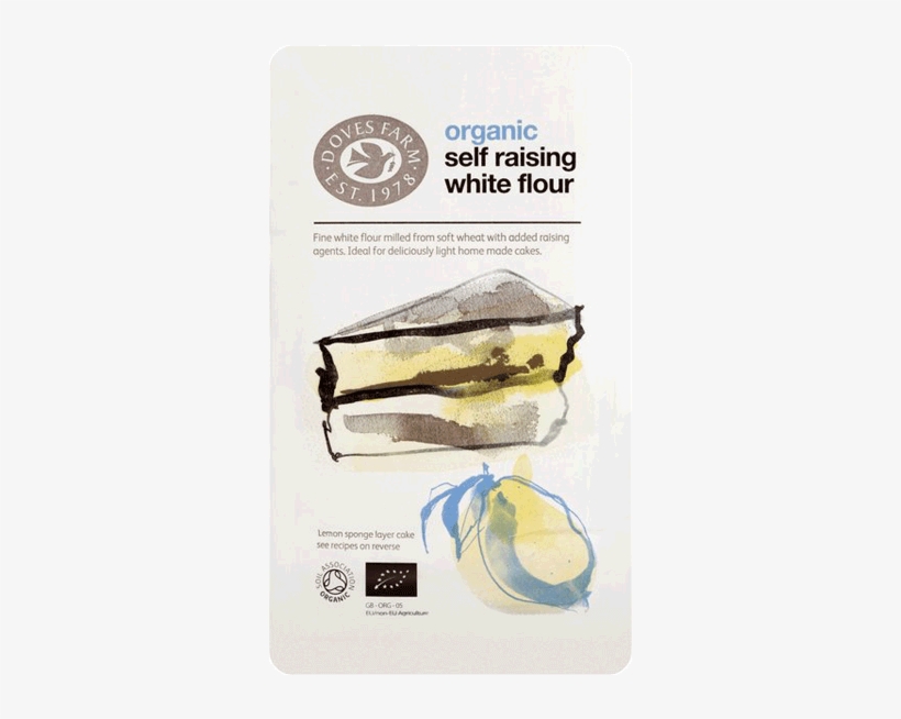 Organic White Flour Self-raising, transparent png