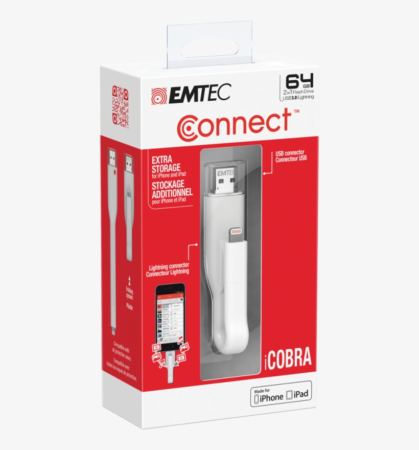 T500 Icobra 64gb Pack, transparent png