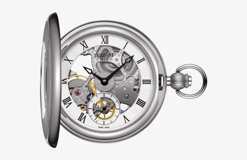 Tissot Bridgeport Mechanical Skeleton, transparent png