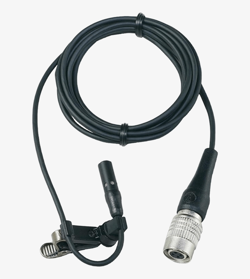 Audio-technica At898cw Subminiature Cardioid Lavalier, transparent png