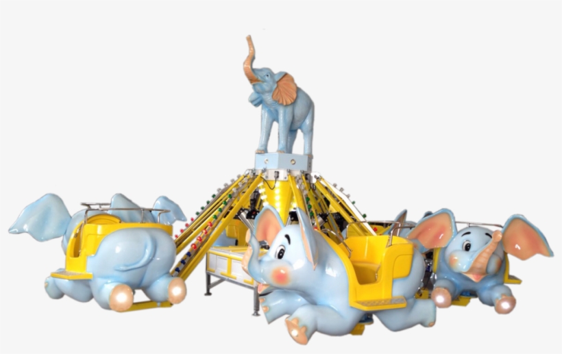 Flying Elephants 6 Seat, transparent png