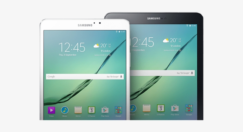 Tab S3 In Two Different Colors And Sizes, transparent png